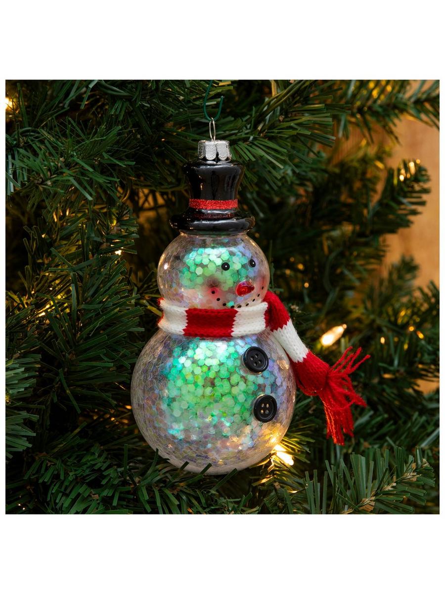 Iridescent Snowman Ornament | Hobby Lobby | 105272919