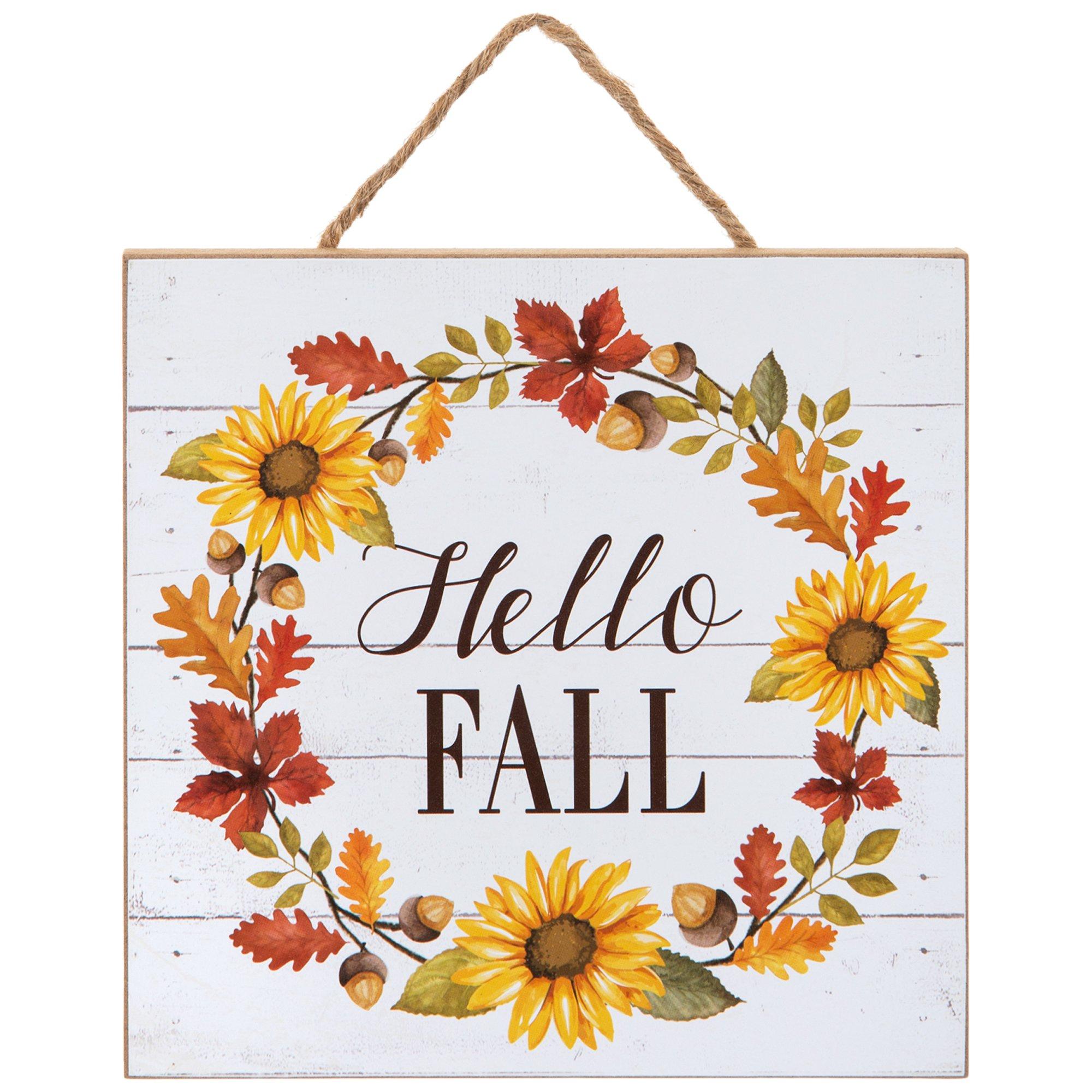 Hello Fall Wood Wall Decor Hobby Lobby 105322011
