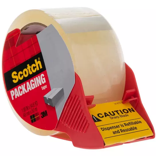 Scotch Heavy Duty Shipping Packaging Tape, 1.88 Inch x 800 Inch, [Tan]  (Pack of 4)