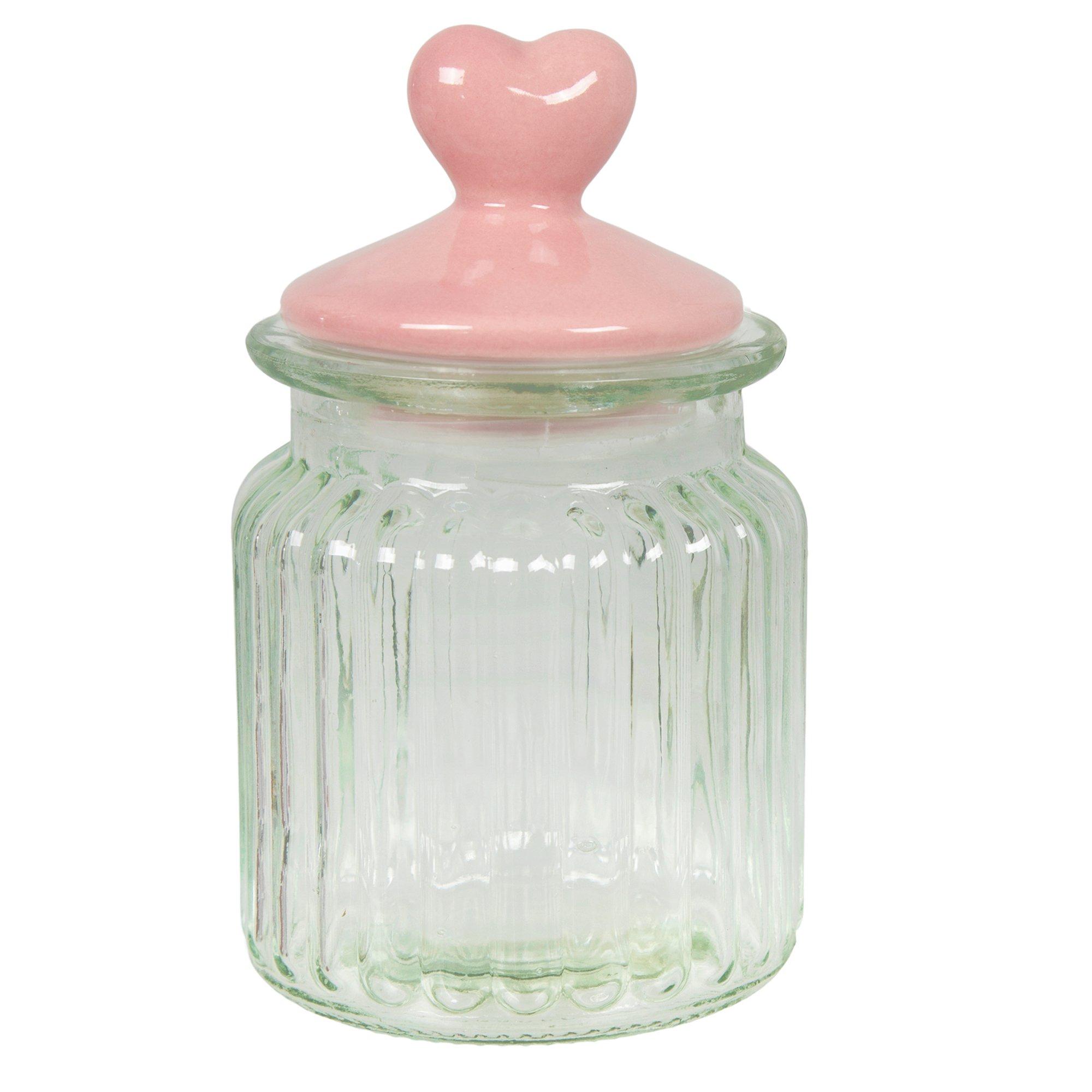 Heart Glass Canister | Hobby Lobby | 105450903