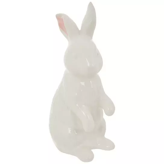 White Standing Bunny Easter White Standing Bunny Easter