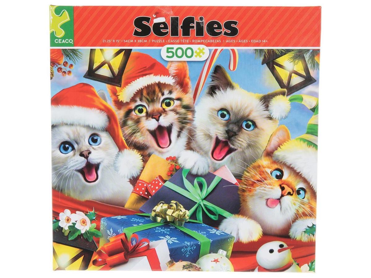 Christmas Cat Selfies Puzzle | Hobby Lobby | 105490925