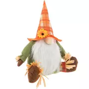 Orange Scarecrow Gnome