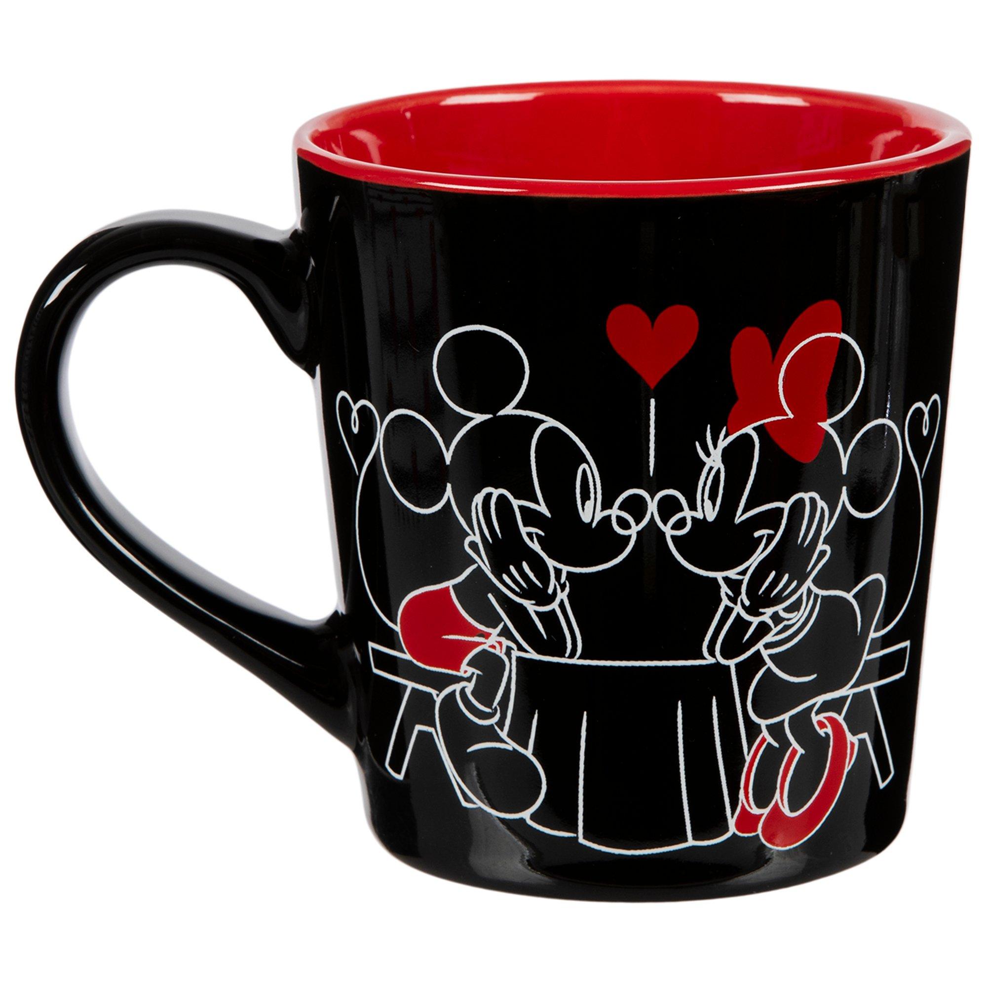 Disney Mickey Mouse Holiday Ornaments Ceramic Mug | Holds 18 Ounces