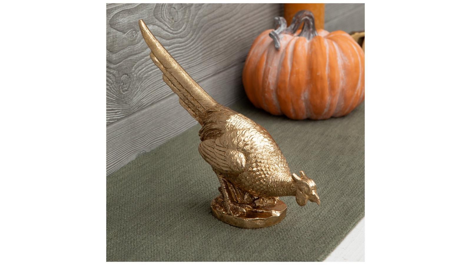 Metallic Gold Pheasant Figurine | Hobby Lobby | 105689989