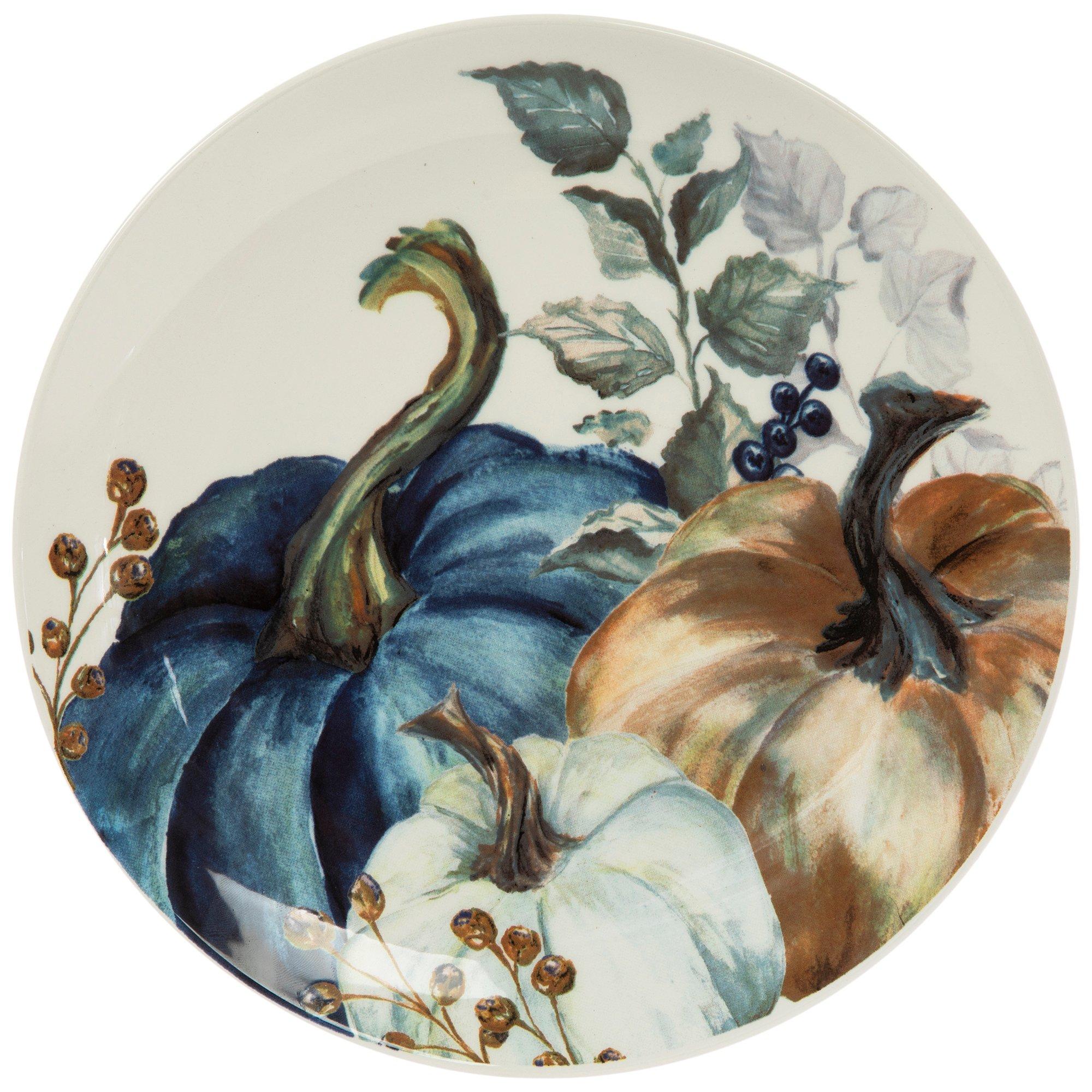 Blue Pumpkins Plate | Hobby Lobby | 105705298