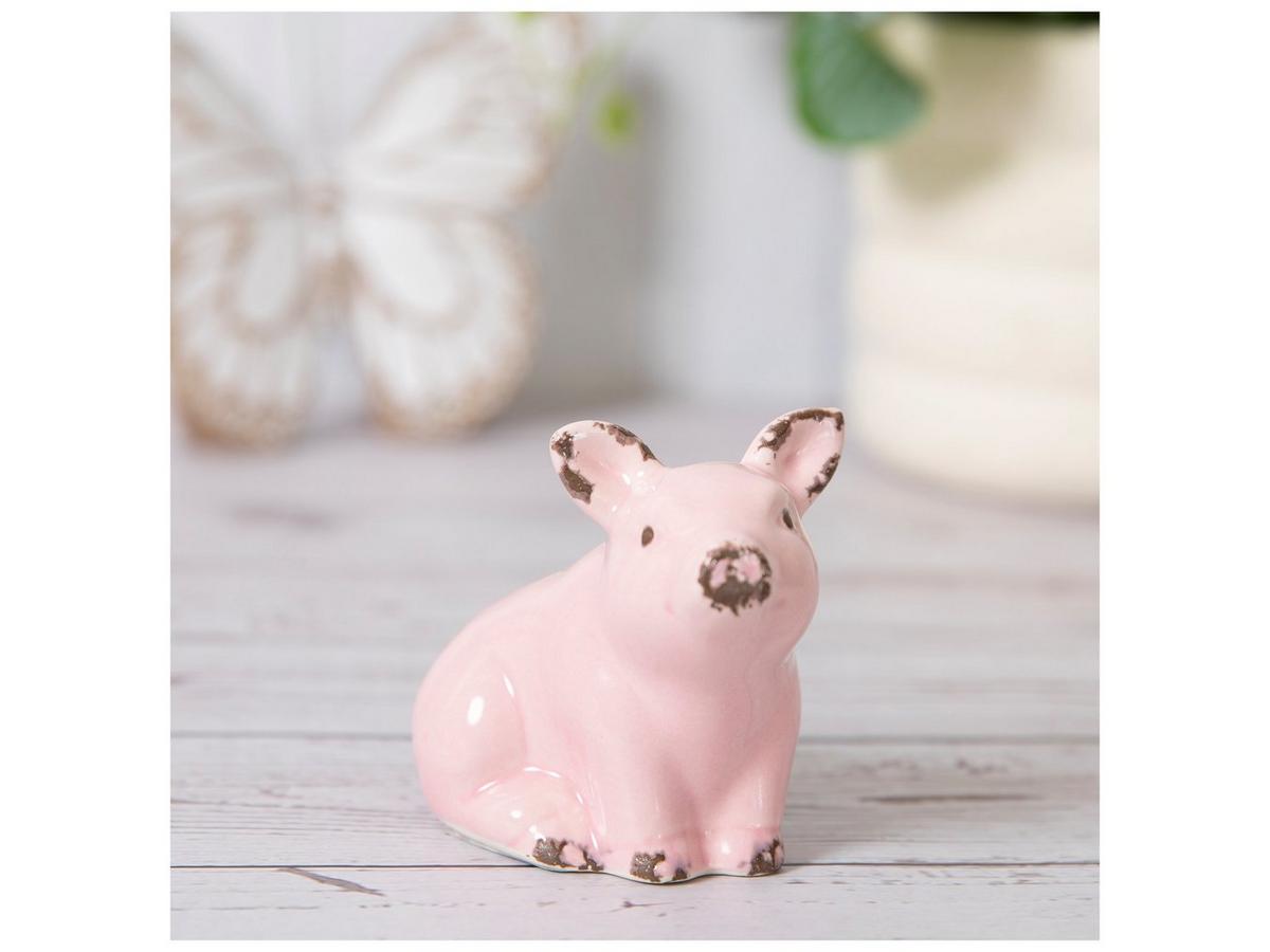 Pink Ceramic Pig Looking Left | Hobby Lobby | 105839741