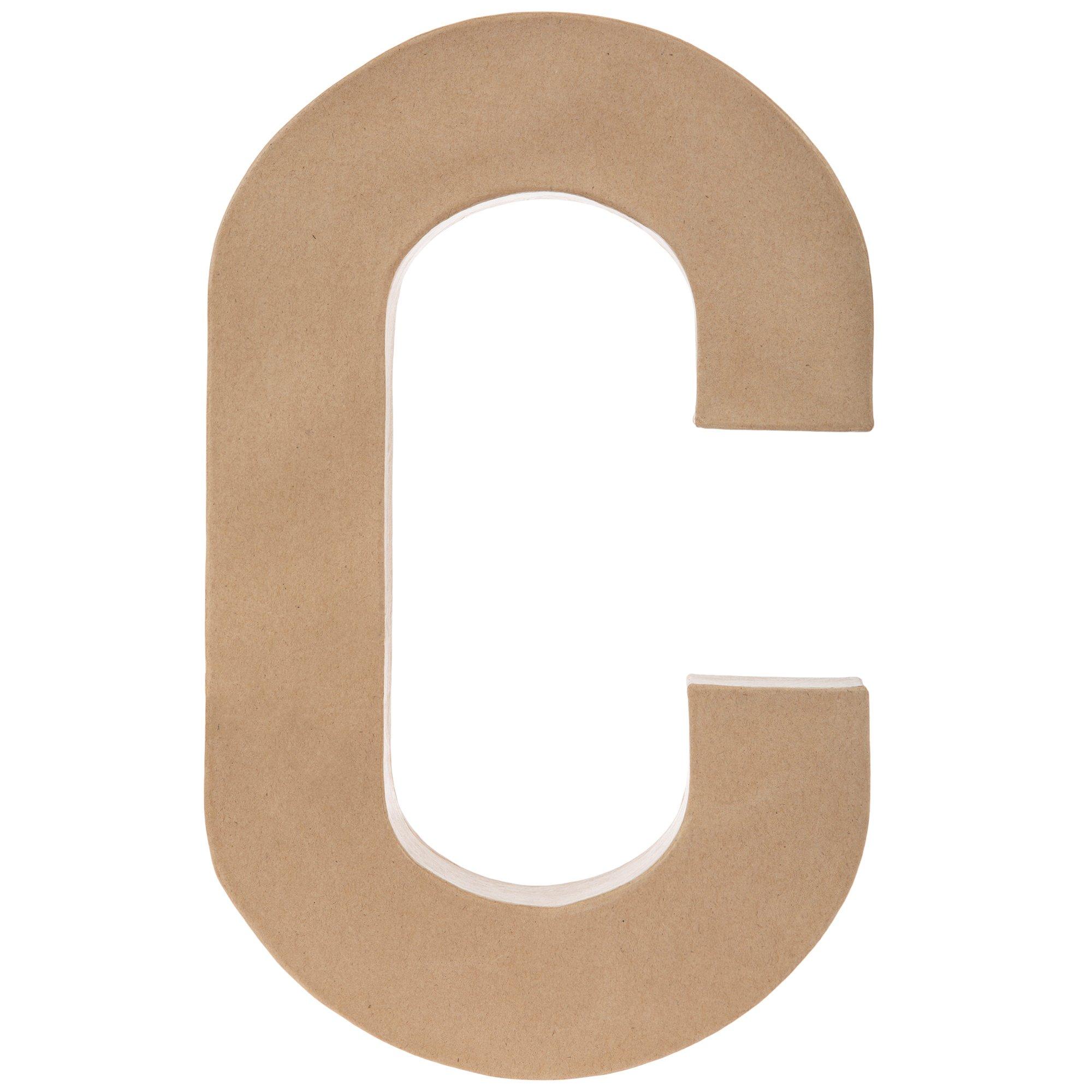 Paper Mache Letter 16" Hobby Lobby 1058635