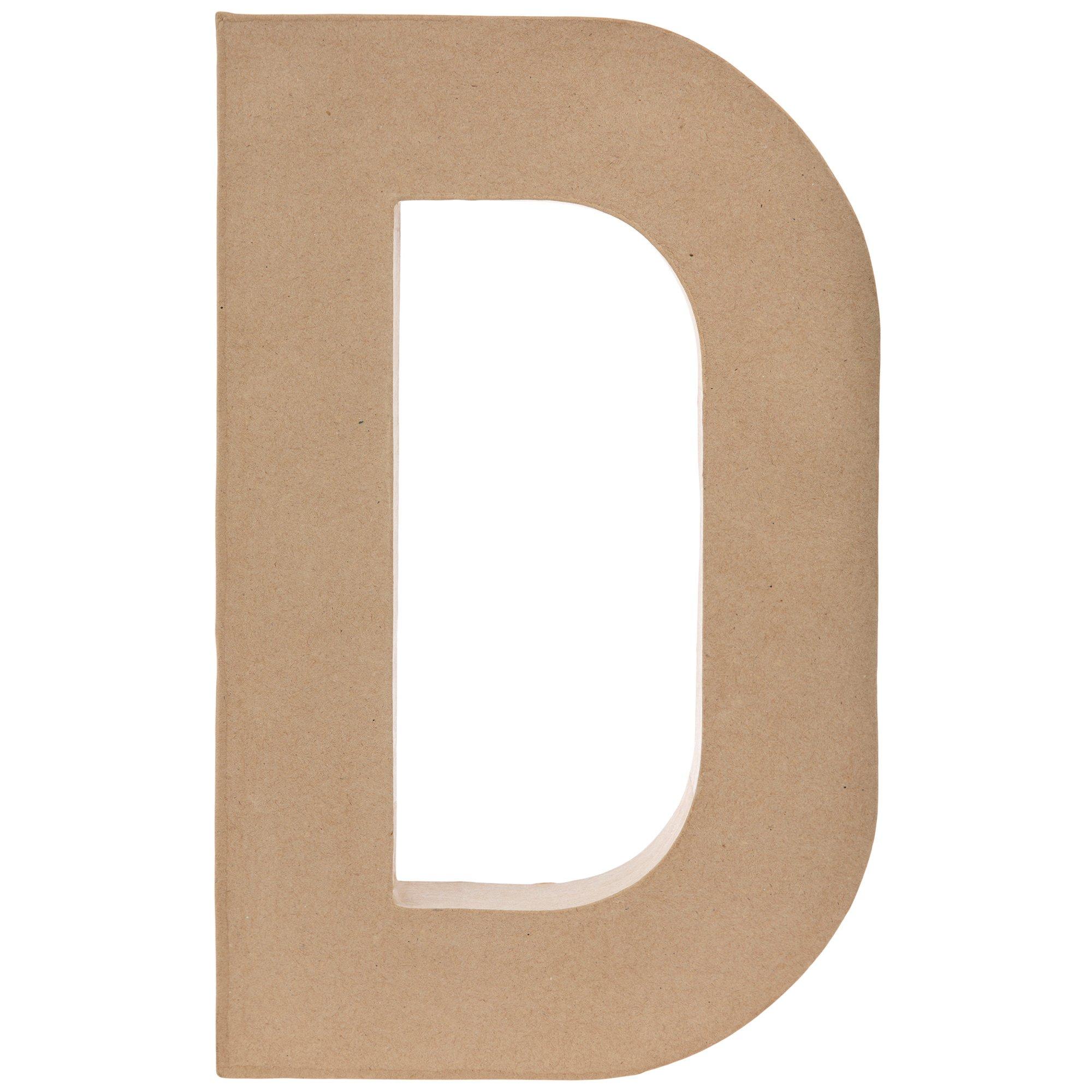 Paper Mache Letter 16" Hobby Lobby 1058643