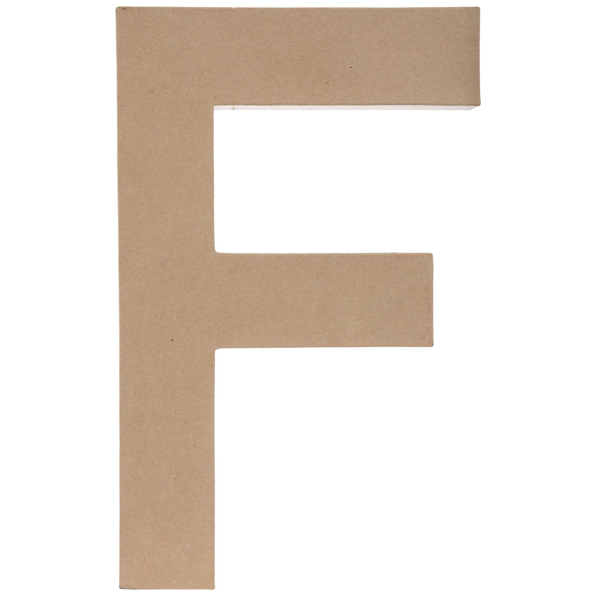 Paper Mache Letter 16" Hobby Lobby 1058692