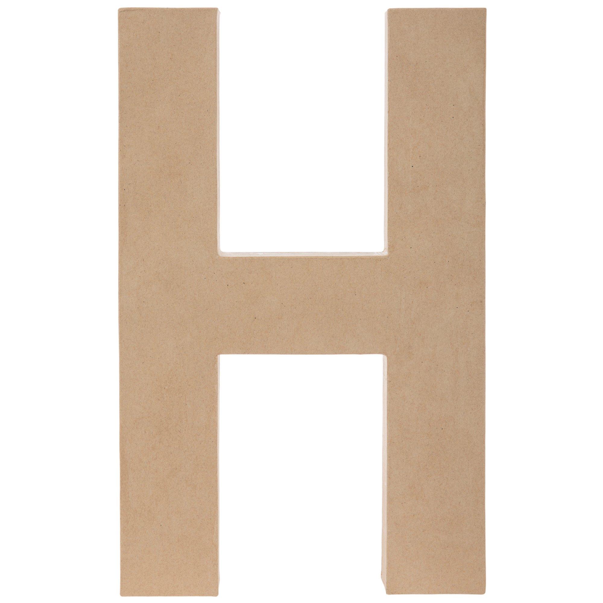 Paper Mache Letter 16" Hobby Lobby 1058718