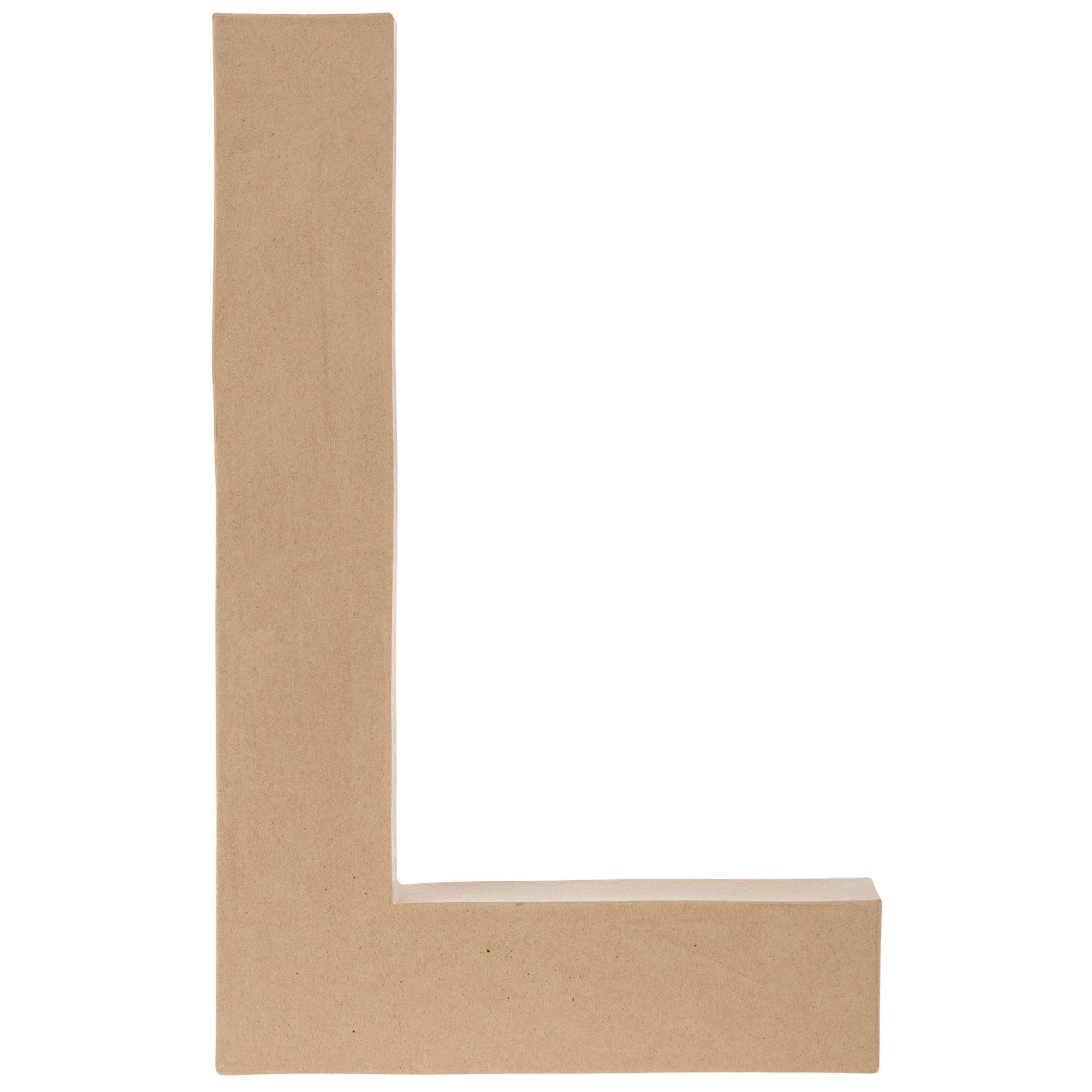 Paper Mache Letter 16" Hobby Lobby 1058759