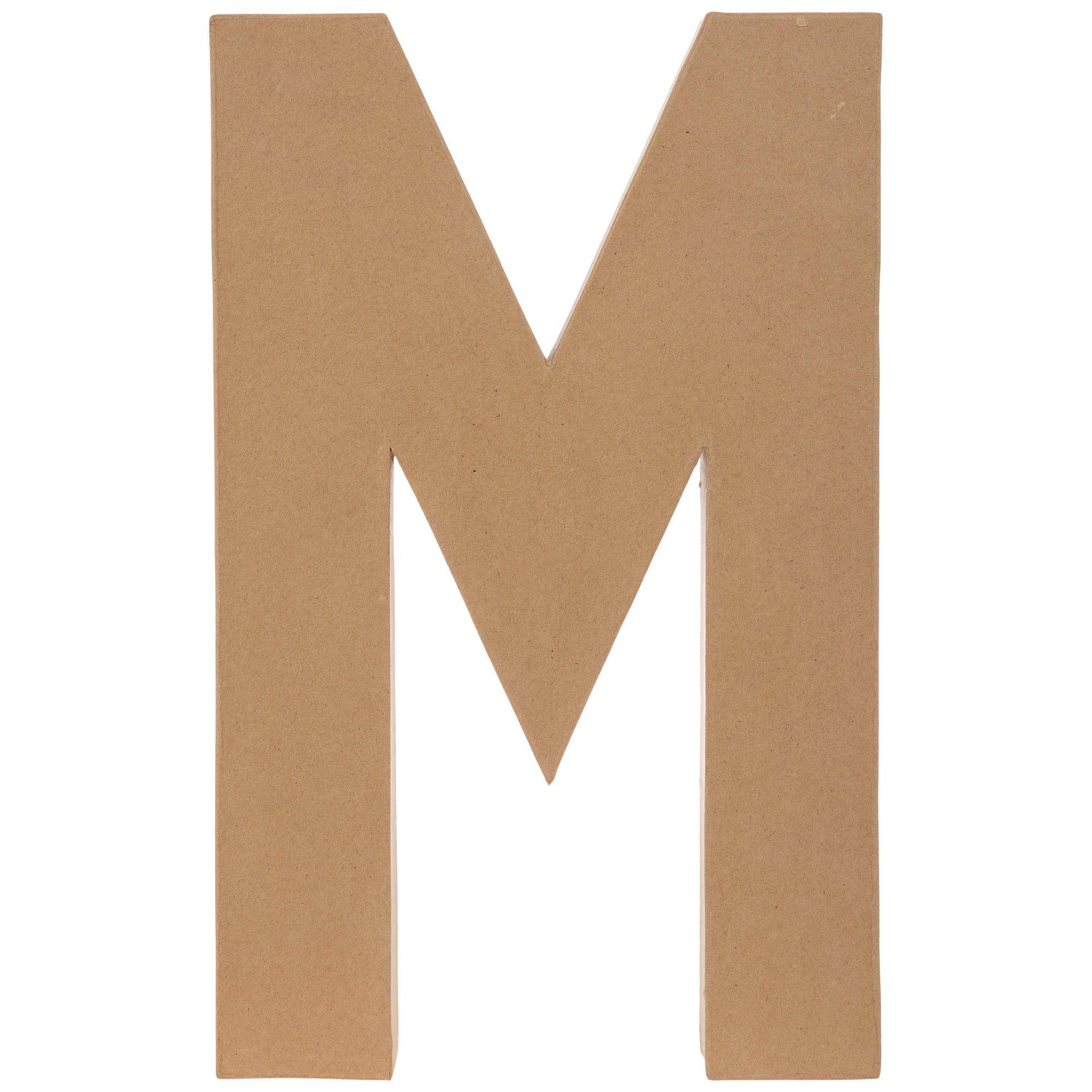 Paper Mache Letter 16" Hobby Lobby 1058767