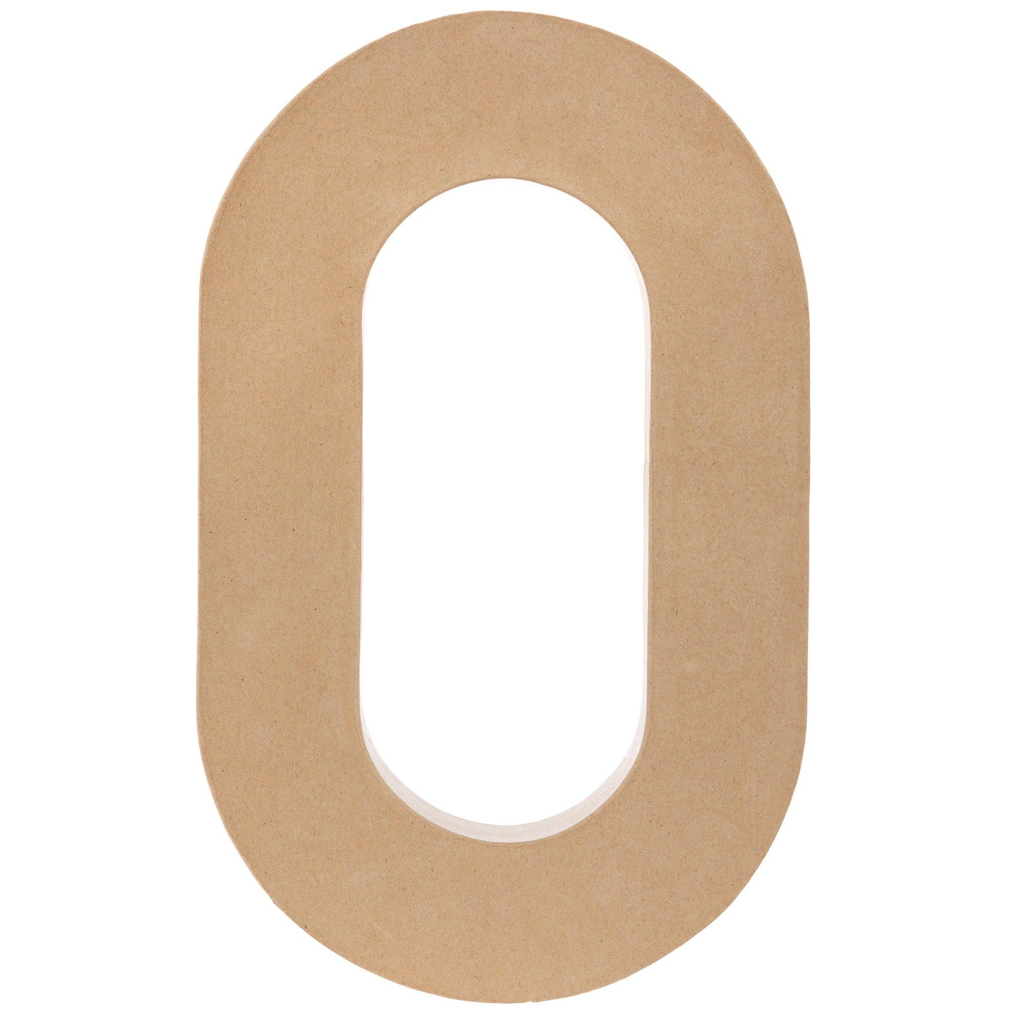 Paper Mache Letter 16" Hobby Lobby 1058783