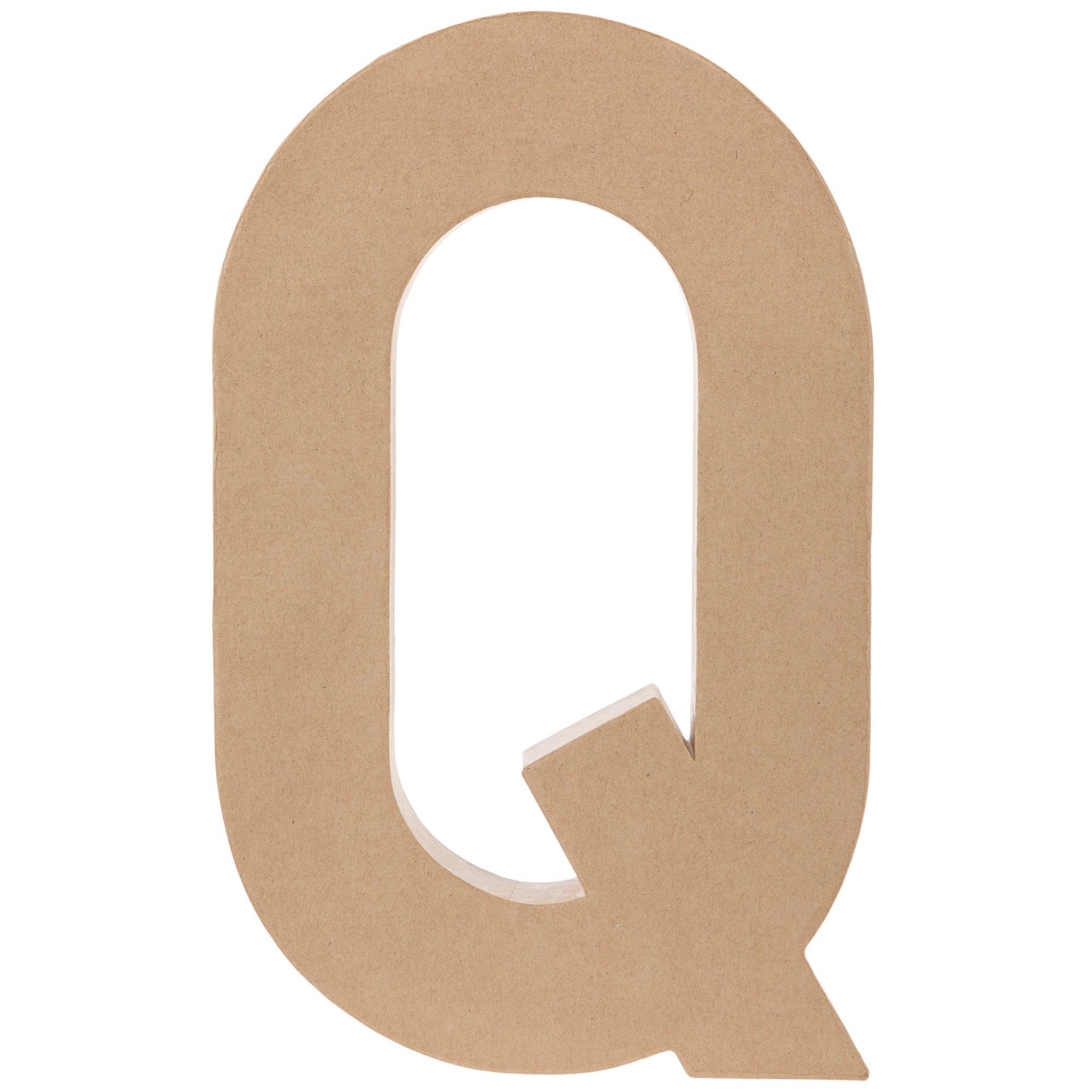 Paper Mache Letter 16" Hobby Lobby 1058809