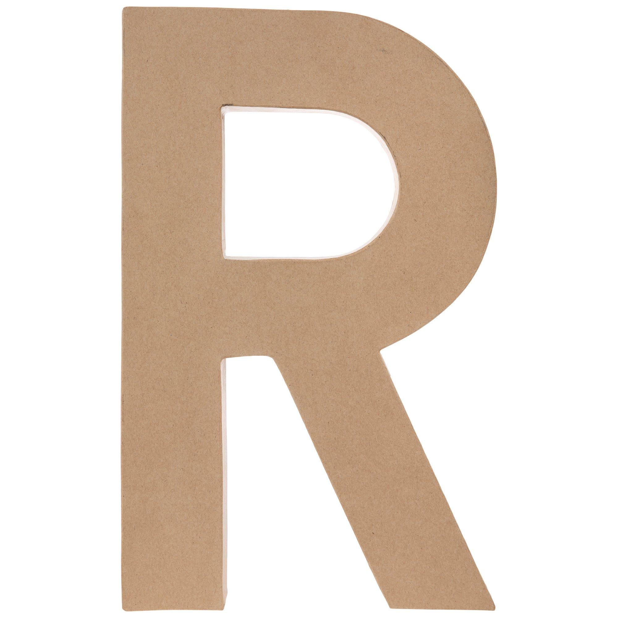 Paper Mache Letter 16" Hobby Lobby 1058817