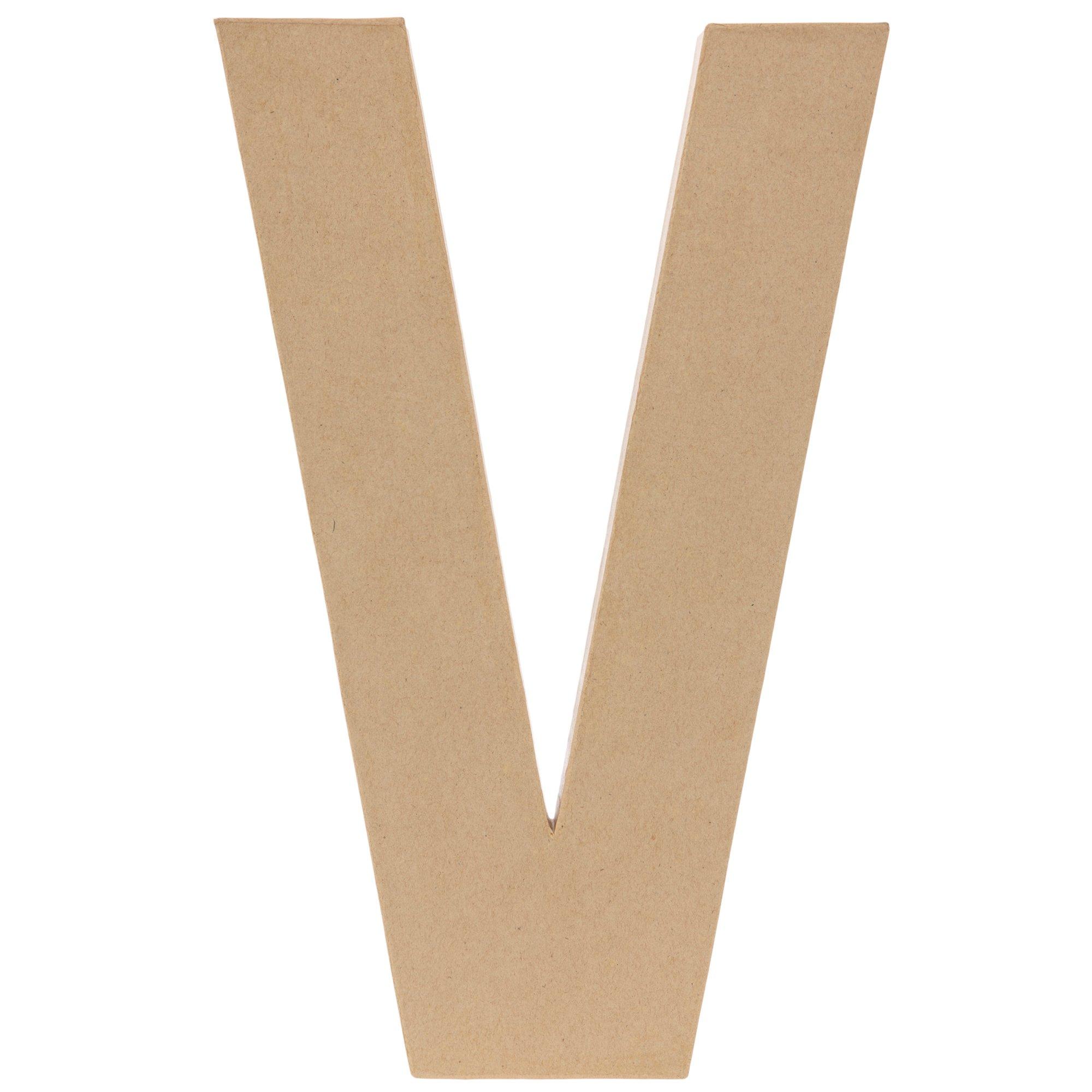 Paper Mache Letter 16" Hobby Lobby 1058932