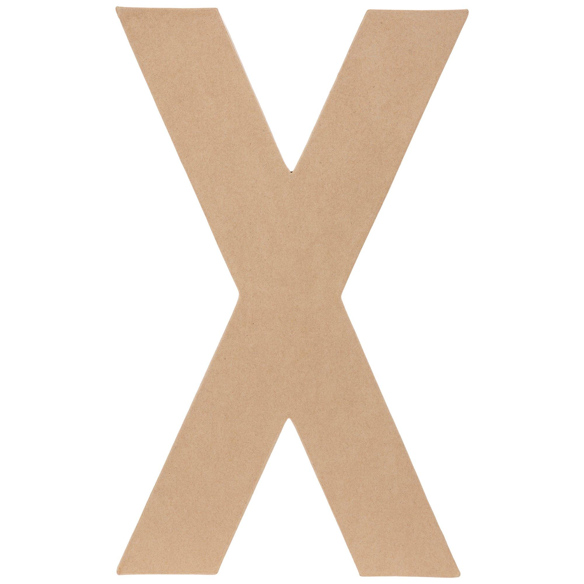 Paper Mache Letter 16" Hobby Lobby 1058965