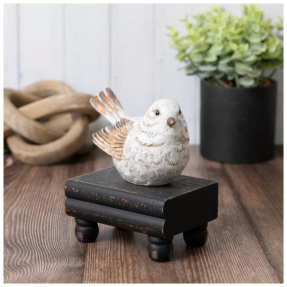 White & Brown Bird Figurine | Hobby Lobby | 105915194
