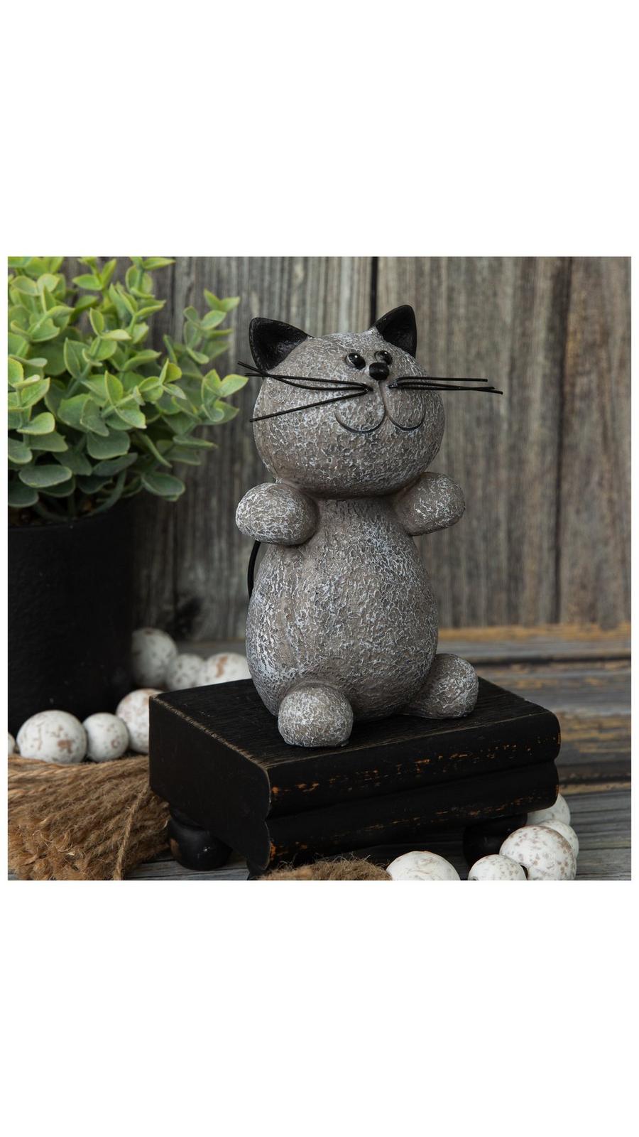 花台 christian aujard DECORATION 猫脚 Amazon.com : Teaeeno Outdoor Cat Statue Garden Decorations