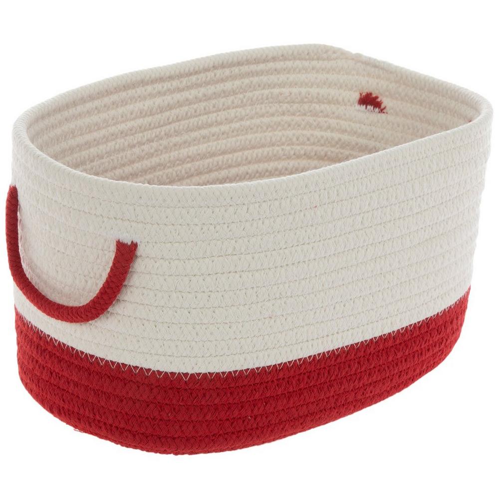 赤と白　HOBNEIL BRIDES BASKET VASE 赤と白HOBNEIL BRIDES BASKET VASE