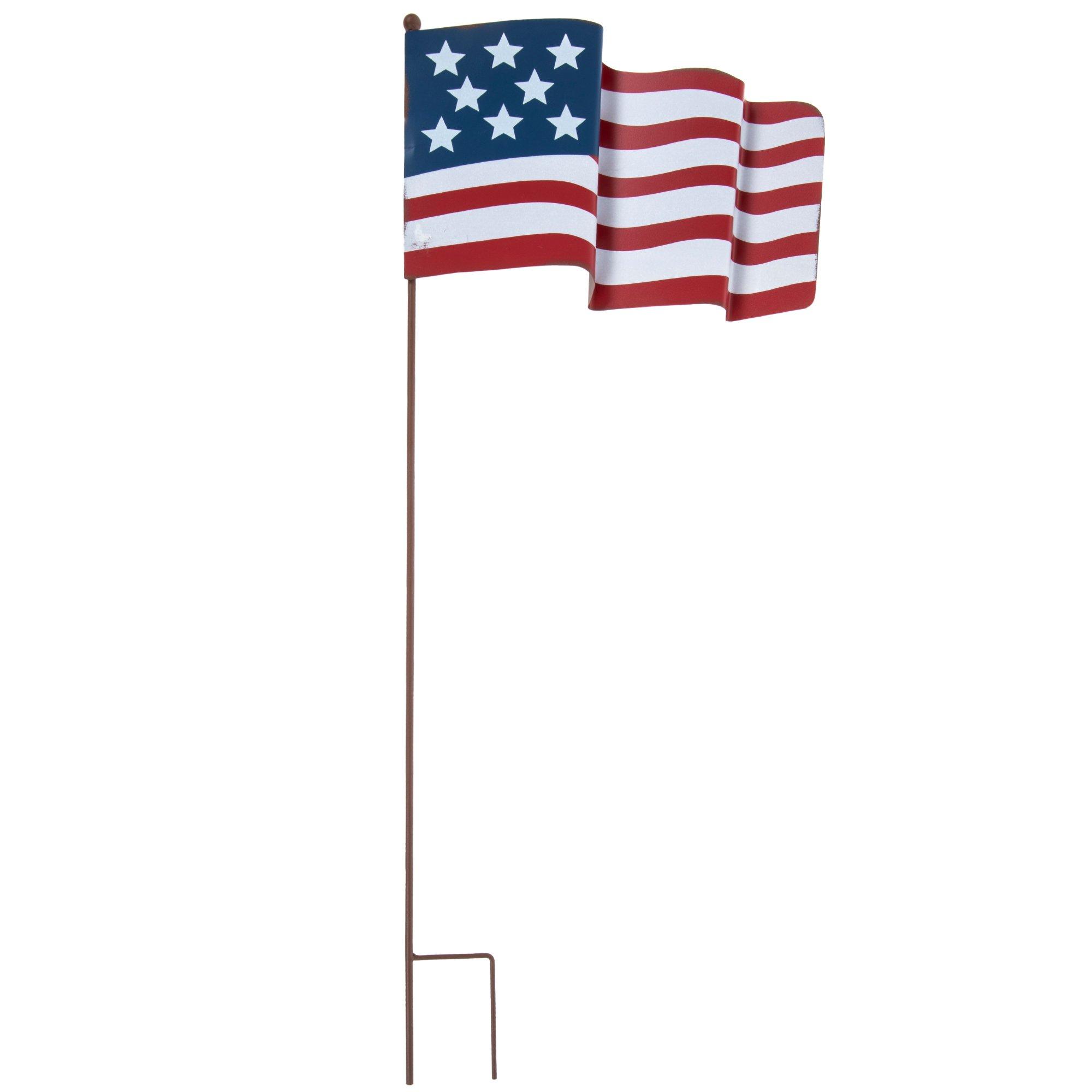Waving Flag Metal Garden Stake | Hobby Lobby | 106017362