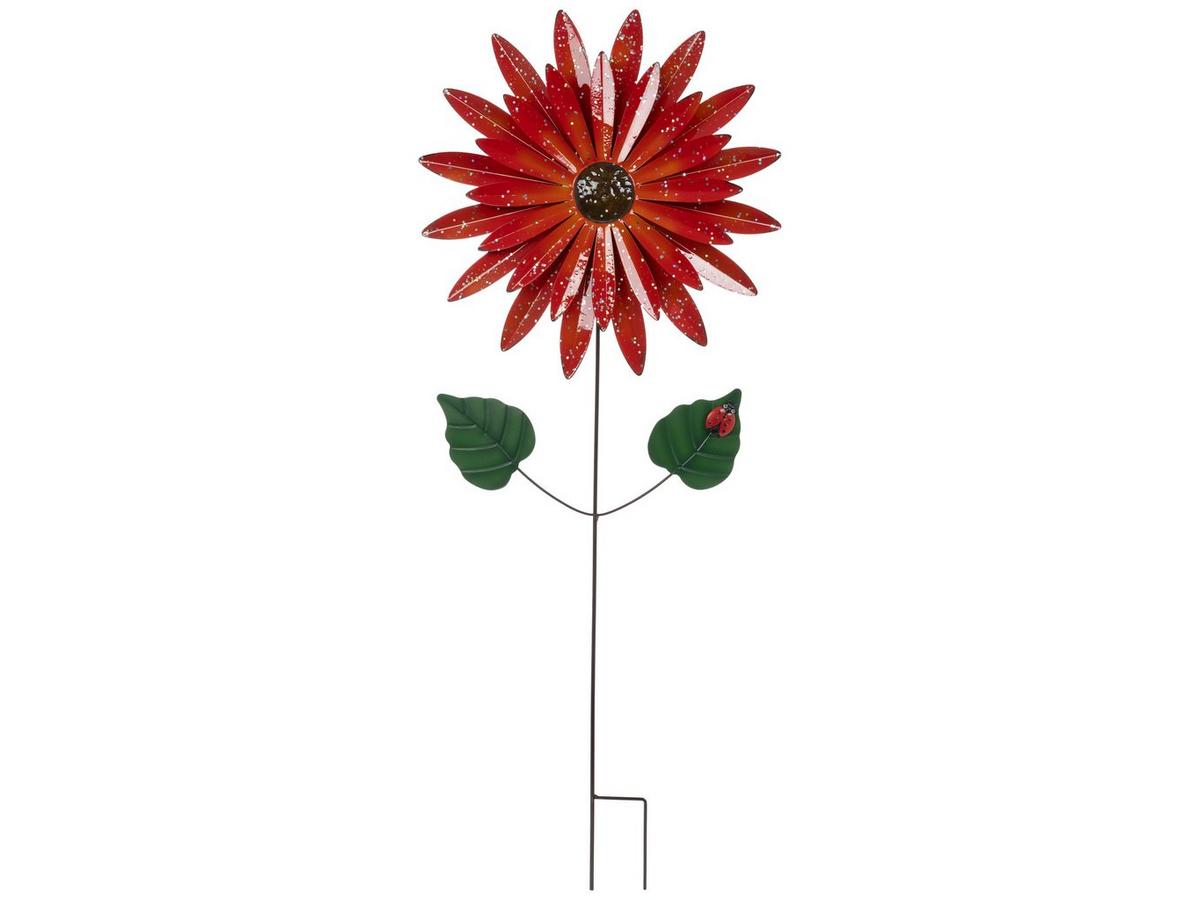 Flower With Ladybug Metal Garden Stake | Hobby Lobby | 106018295