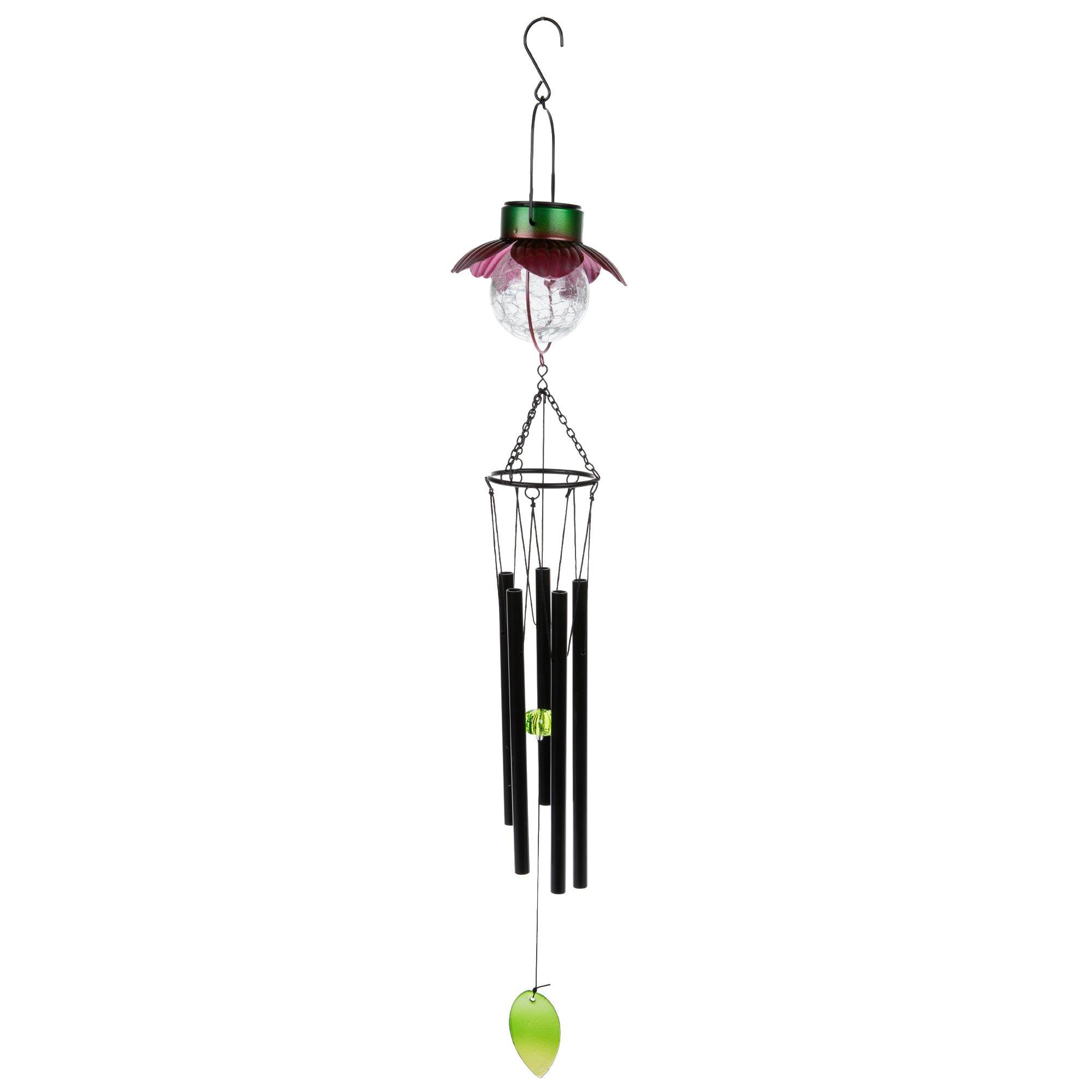 Light Up Flower Metal Wind Chime Hobby Lobby 106021273