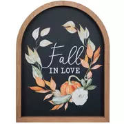 Fall In Love Arch Wood Wall Decor