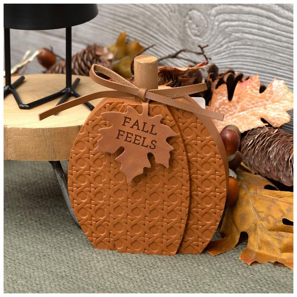 Fall Feels Textured Wood Pumpkin | Hobby Lobby | 106042022