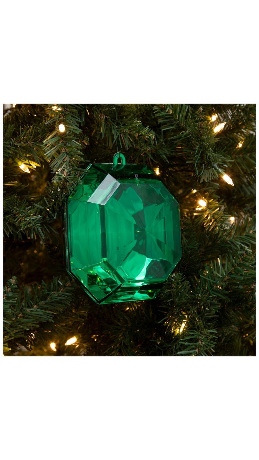 Square Faceted Gem Jumbo Ornament | Hobby Lobby | 106064687