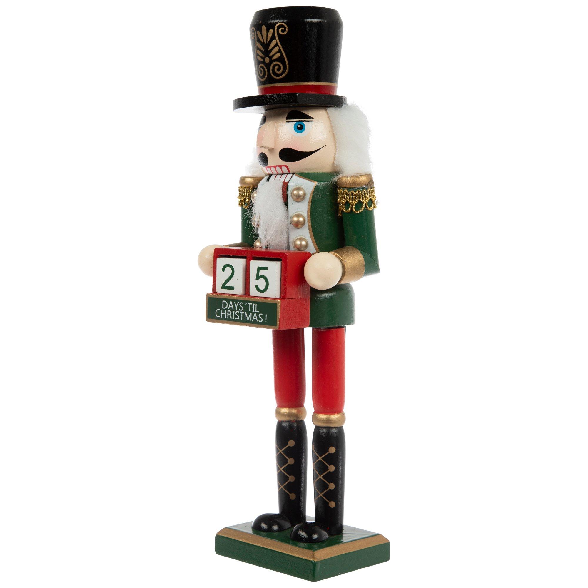 Green Nutcracker Wood Countdown Calendar Hobby Lobby 106252951