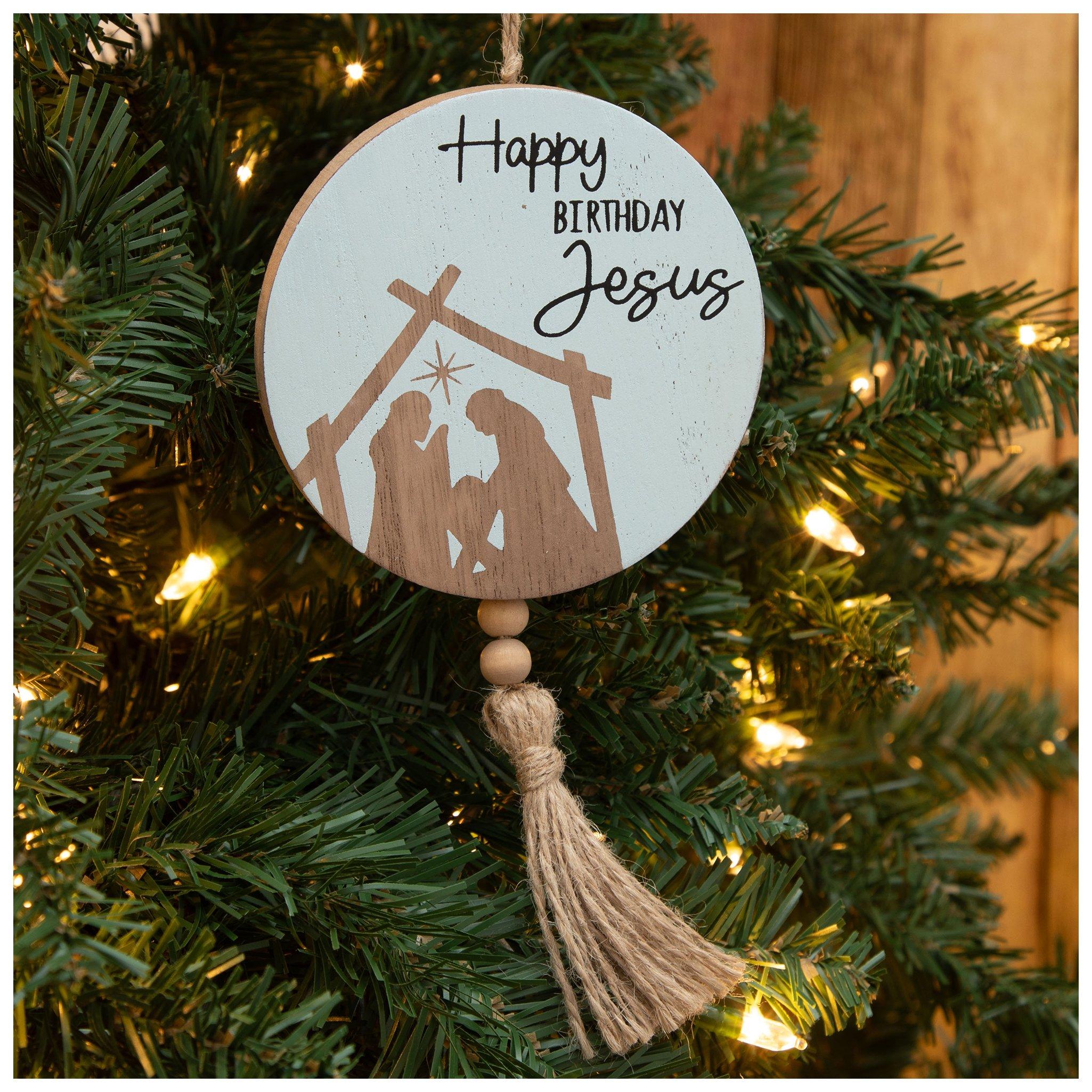 Happy Birthday Jesus Ornament Hobby Lobby 106258735