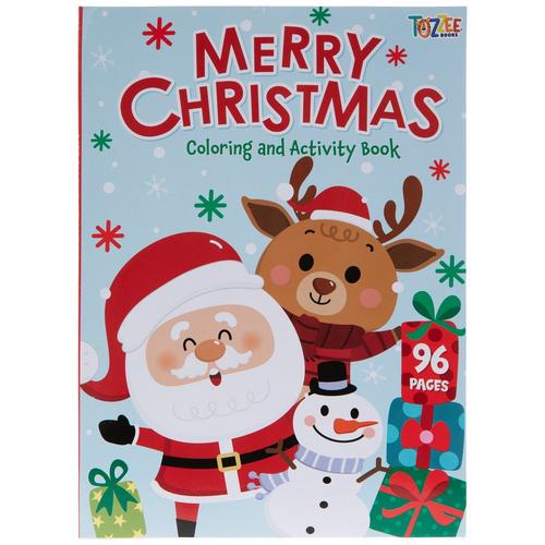 Merry Christmas Coloring & Activity Book