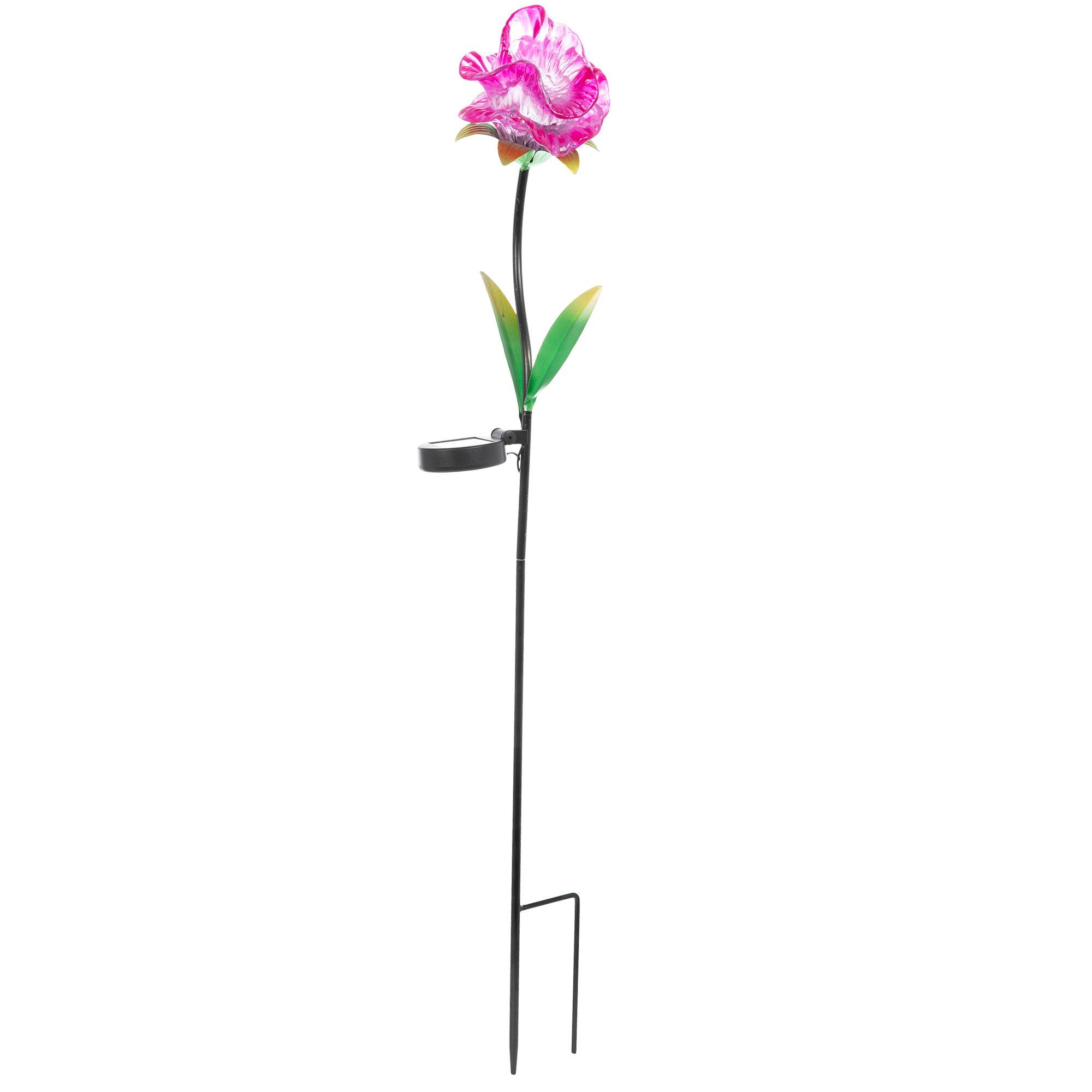 Solar Flower Metal Garden Stake | Hobby Lobby | 106312656