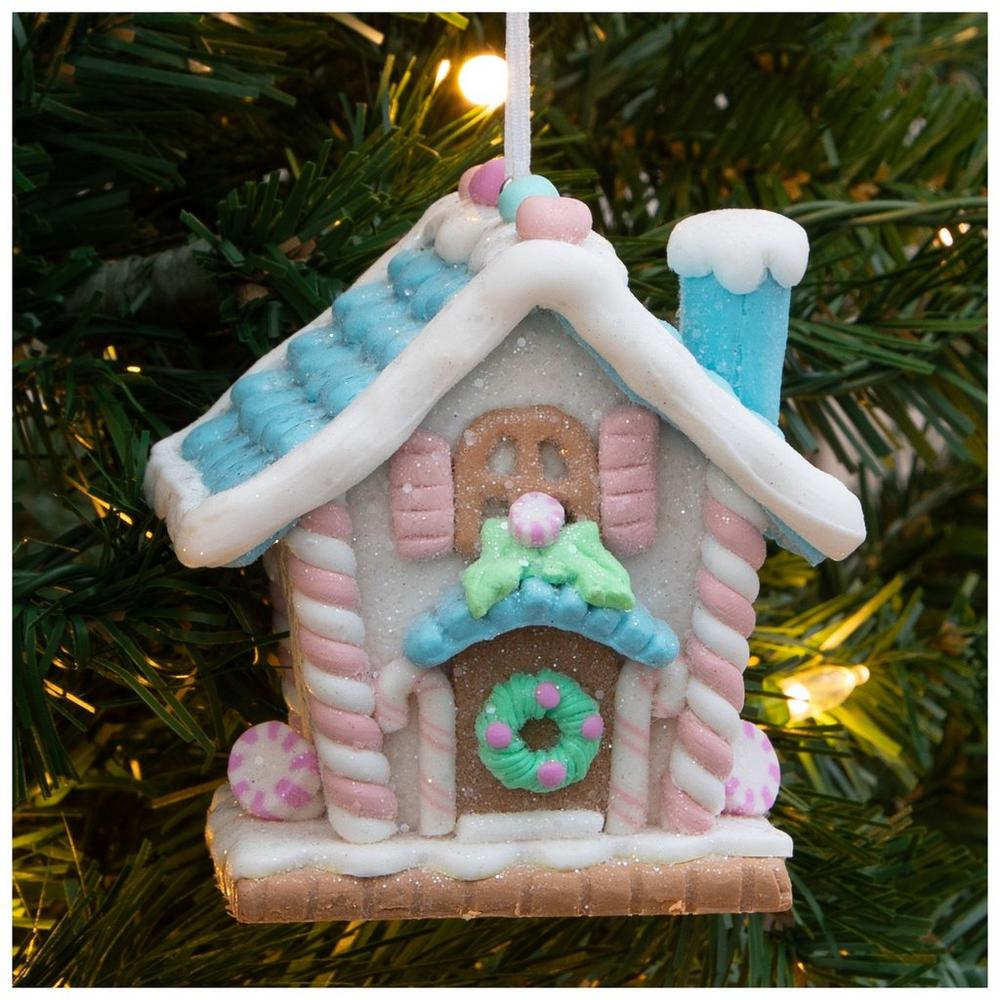 Blue Roof Gingerbread House Ornament | Hobby Lobby | 106341119