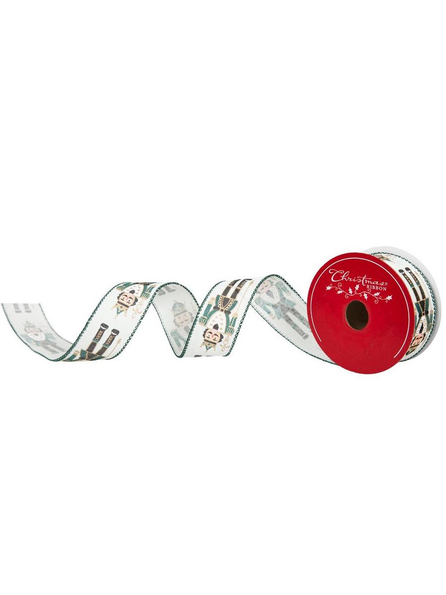 Nutcrackers Wired Edge Ribbon | Hobby Lobby | 106346332