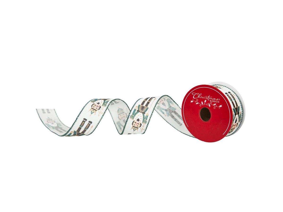 Nutcrackers Wired Edge Ribbon | Hobby Lobby | 106346332