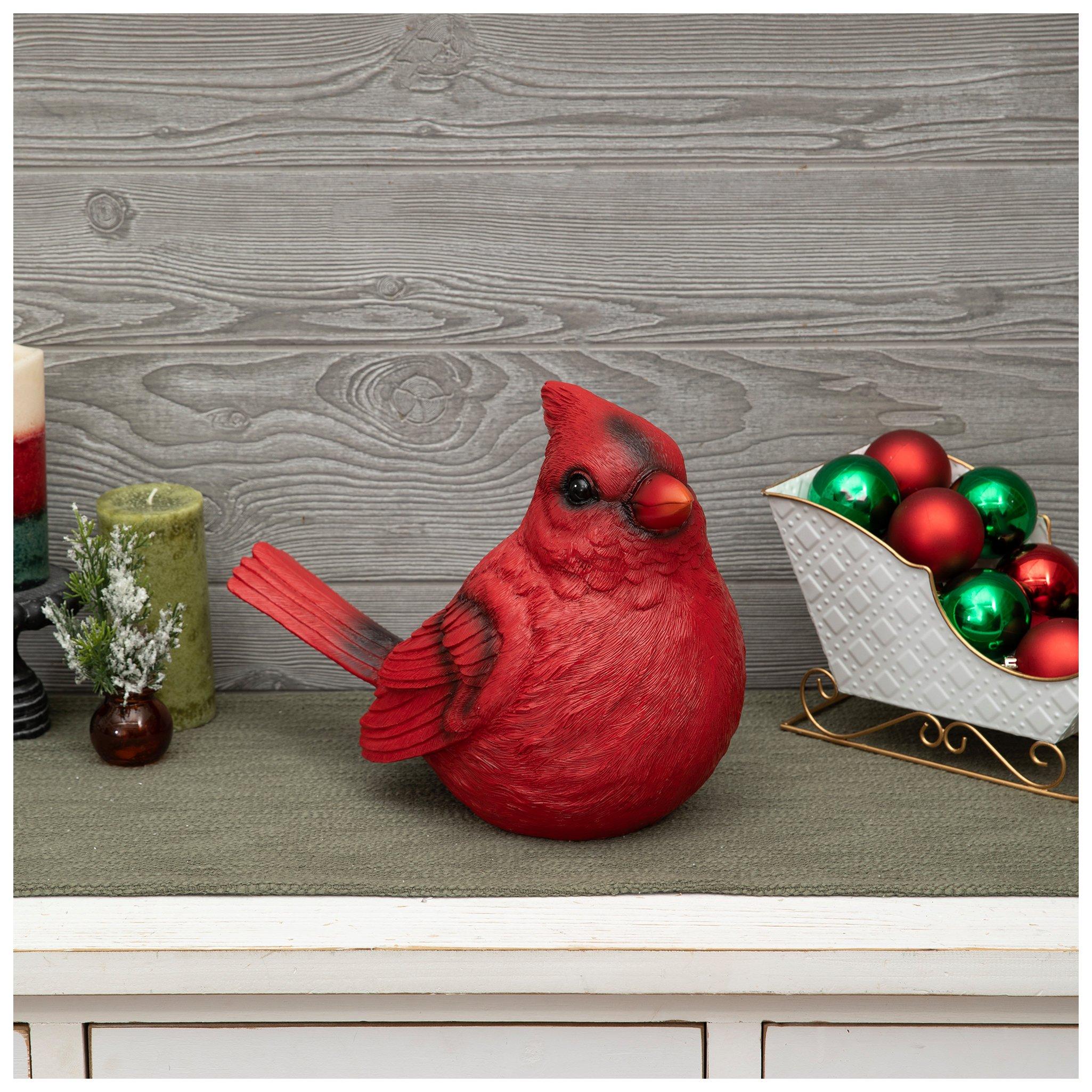 Large Cardinal Figurine With Tail Facing Right | Hobby Lobby