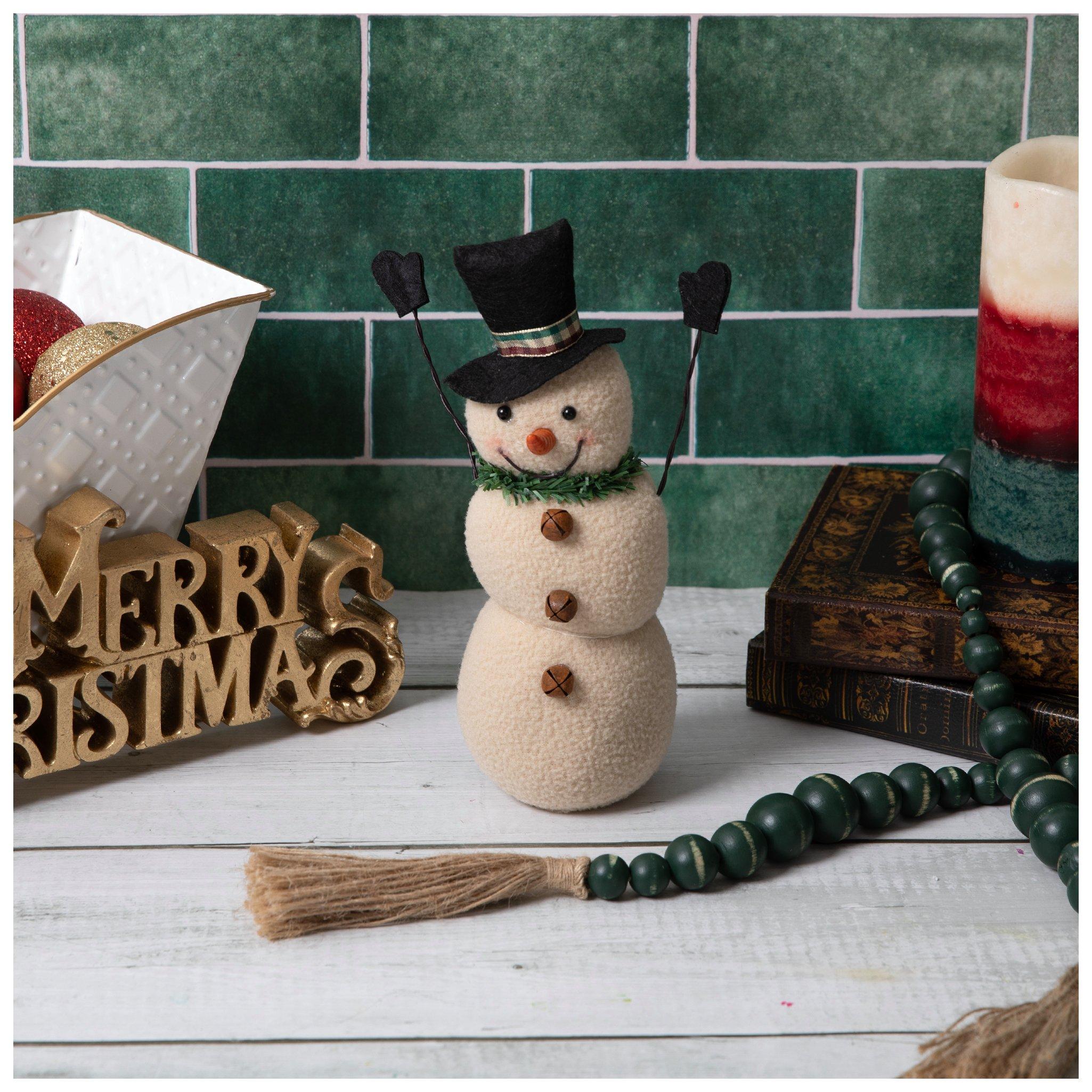 Plush Snowman Holding Broom | Hobby Lobby | 206357917