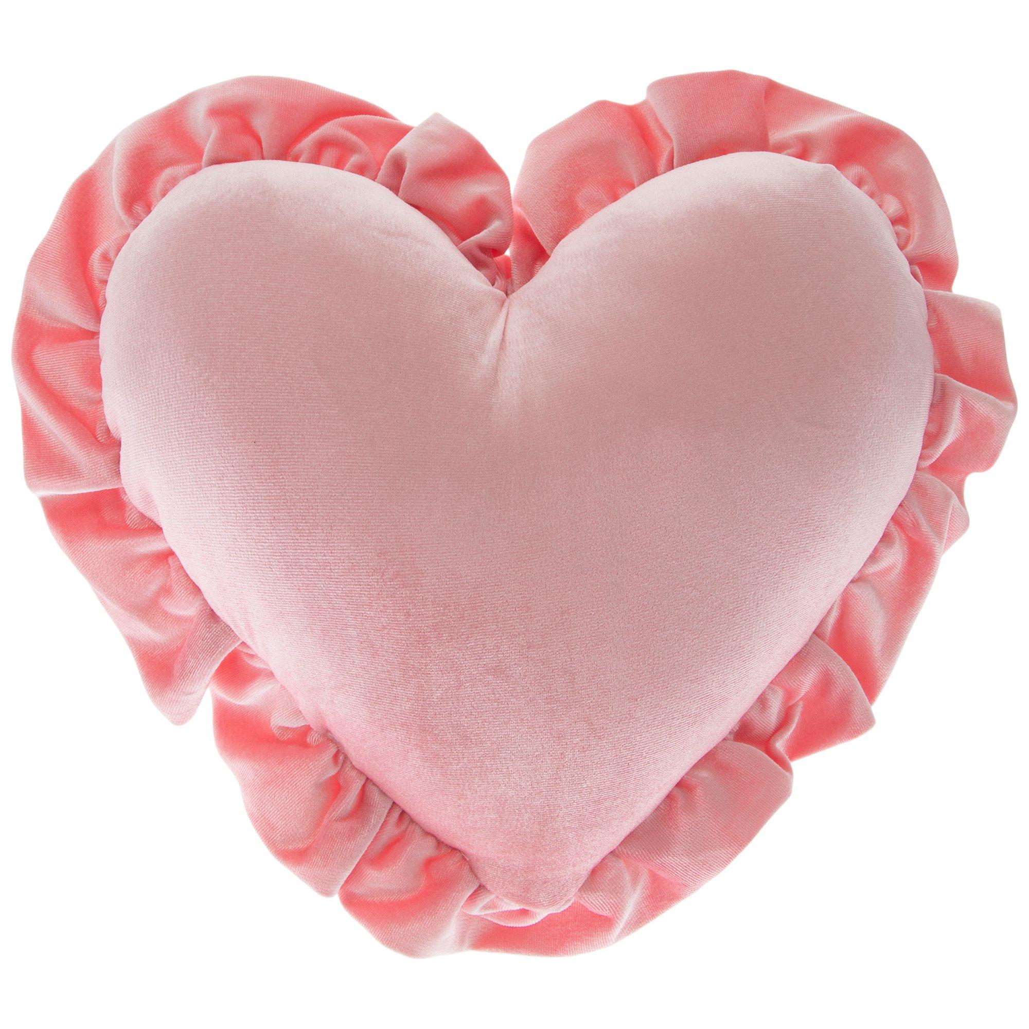 Ruffled Heart Pillow | Hobby Lobby | 106363899