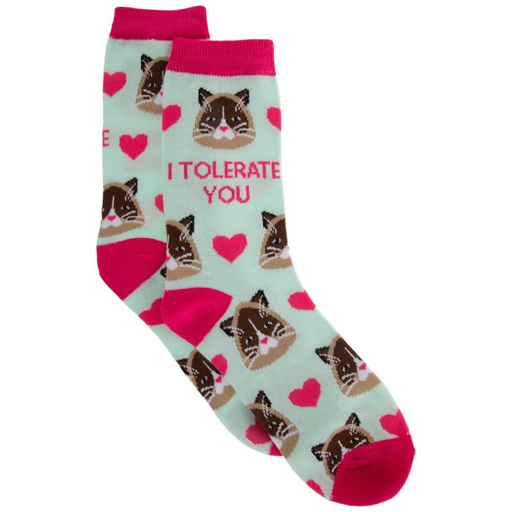 I Tolerate You Crew Socks | Hobby Lobby | 106364327
