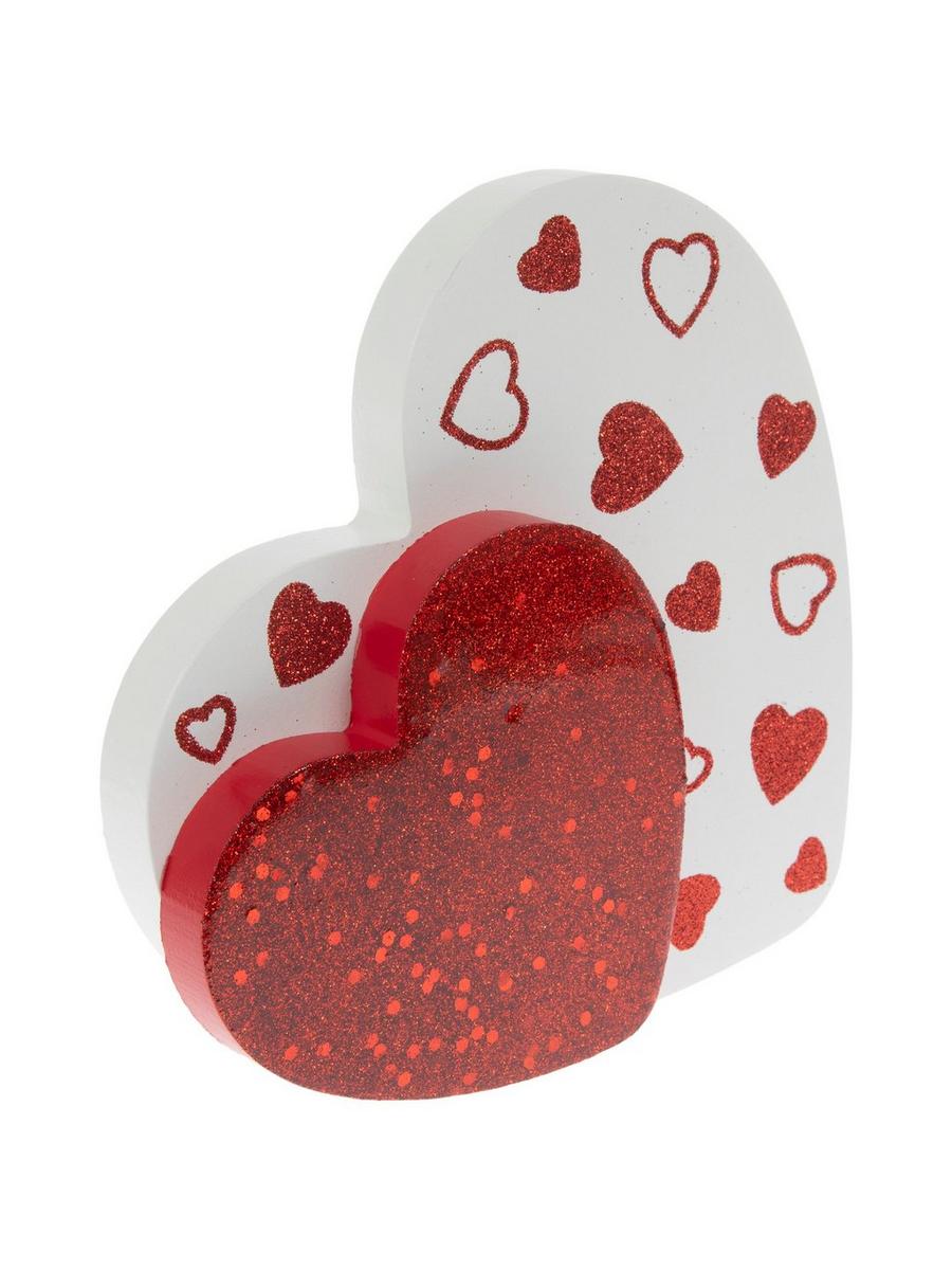 Red & White Layered Hearts Wood Decor | Hobby Lobby | 106364582