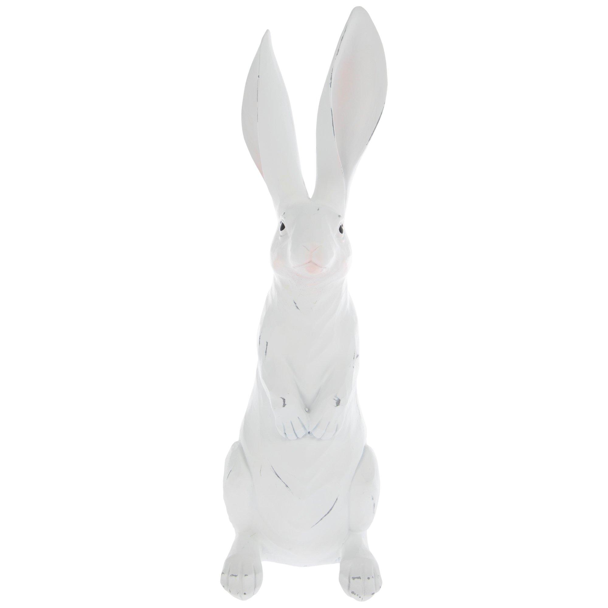 Distressed White Bunny Figurine | Hobby Lobby | 106372346