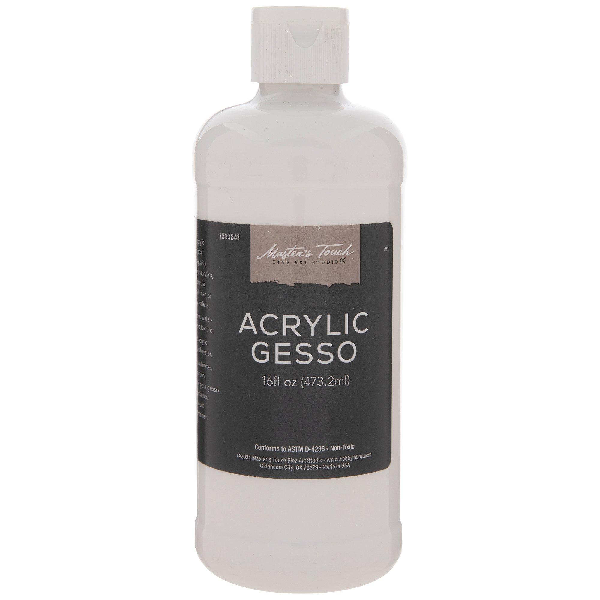 Master's Touch Acrylic Gesso Hobby Lobby 1063841