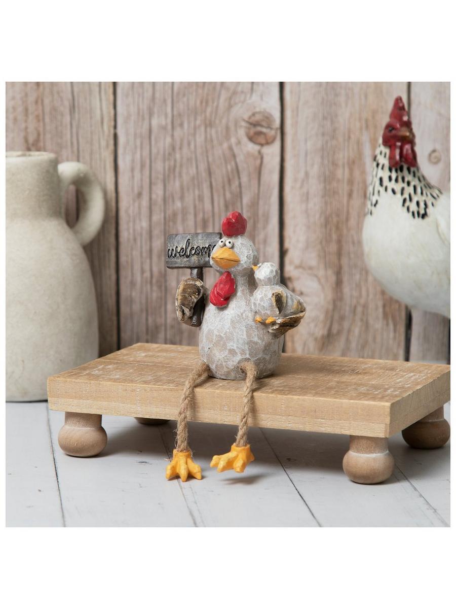 Welcome Rooster Shelf Sitter | Hobby Lobby | 106389126