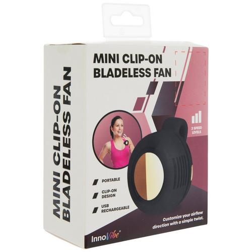 Black  Mini ClipOn Bladeless Fan