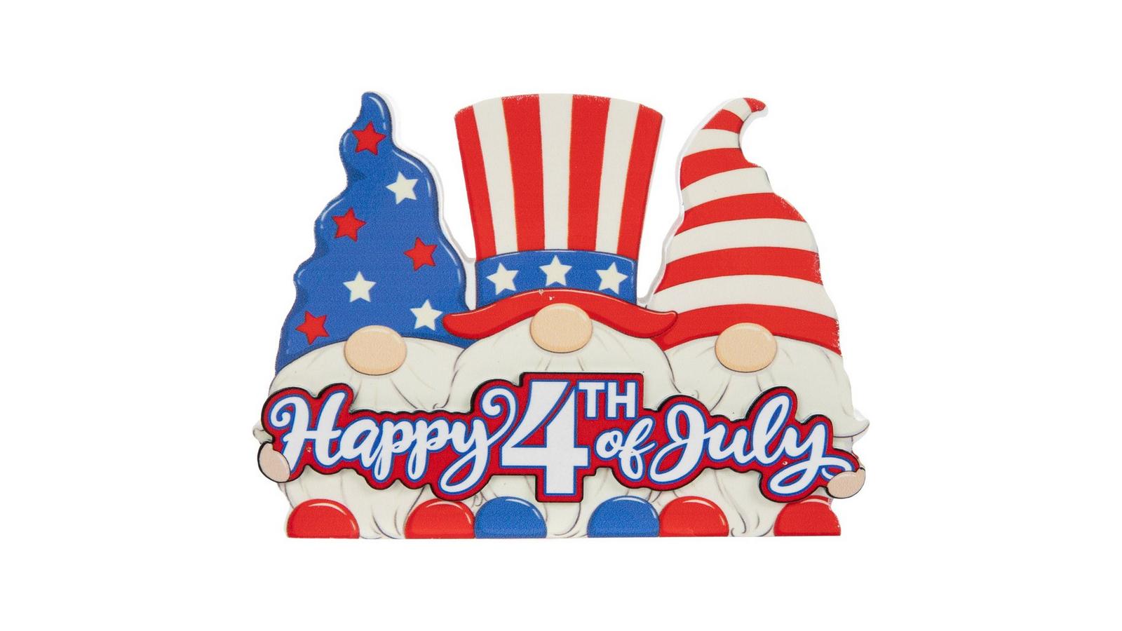 4th Of July Gnome Wood Decor | Hobby Lobby | 106400055