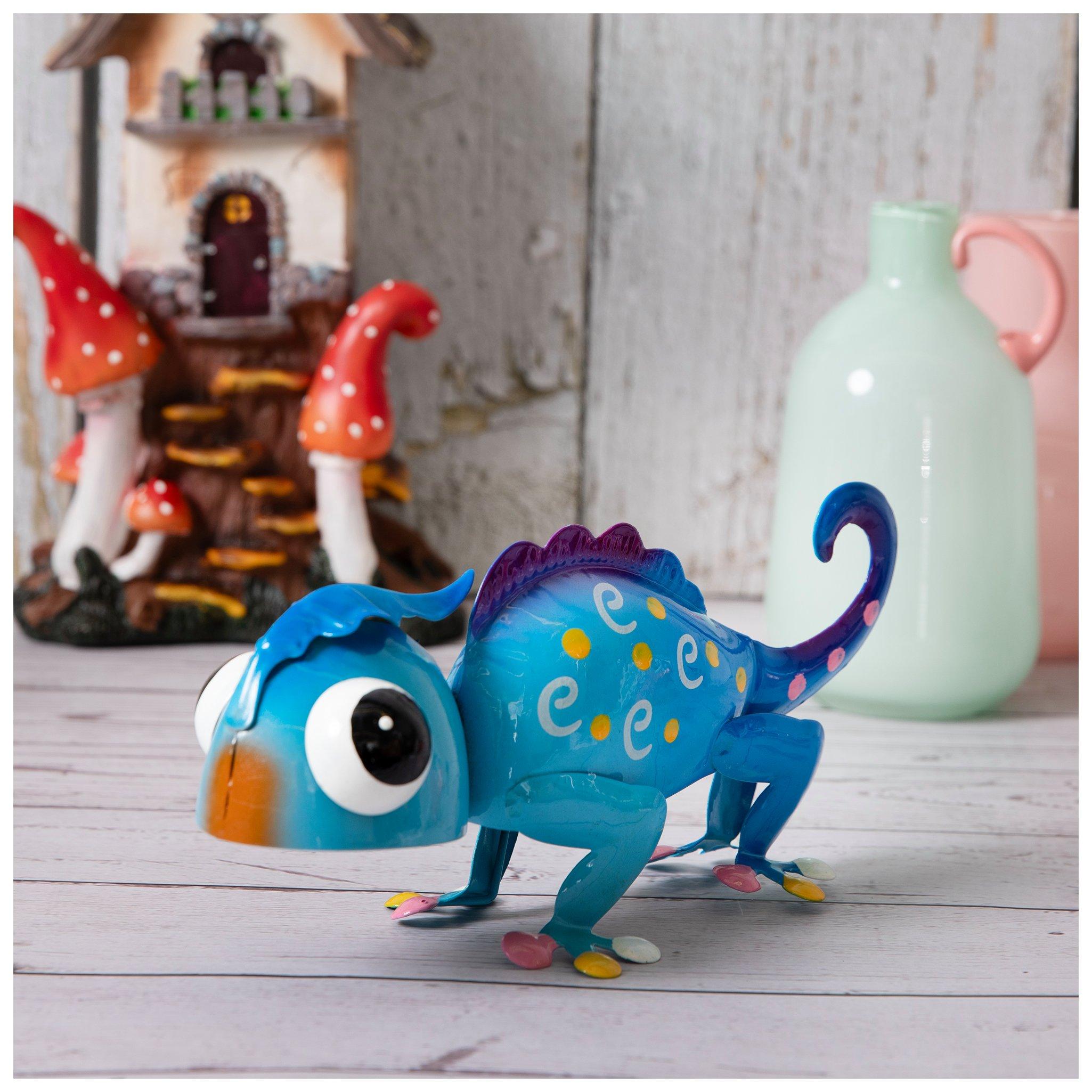 Blue Bouncy Lizard Metal Wall Decor | Hobby Lobby | 106403711