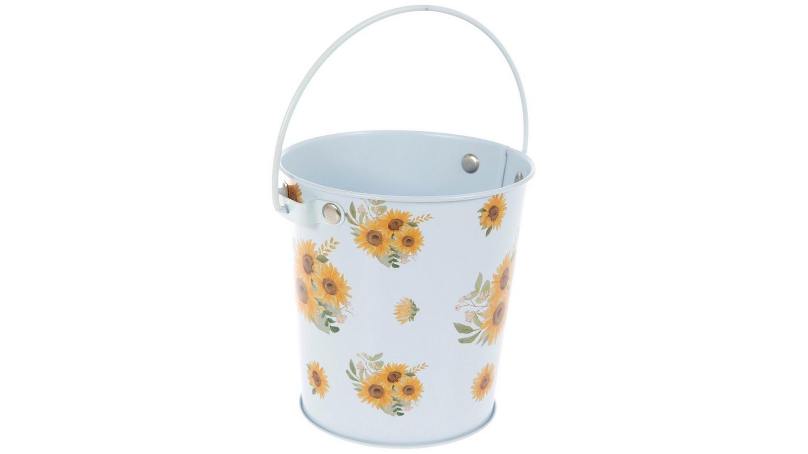 Sunflowers Metal Bucket | Hobby Lobby | 106410401